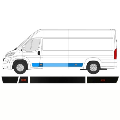 Sada lišt na Opel Movano 2021- / Levá 14425
