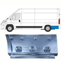 Lem zadního blatníku na Opel Movano 2021-2026 / Levá 16531