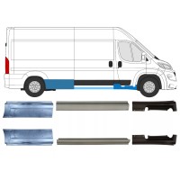 Opravný plech sada na Opel Movano 2021-2026 / Levá+Pravá 16464