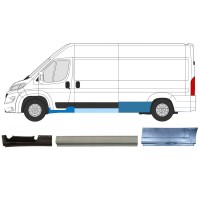 Opravný plech sada na Opel Movano 2021-2026 / Levá 16538