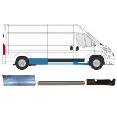 Opravný plech sada na Opel Movano 2021-2026 / Pravá 16537