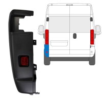 Roh zadního nárazníku 270 stupňů na Opel Movano 2021-2026 / Levá 15798