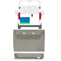Opravný plech zadních dveří na Opel Movano 2021-2026 / Levá 16508