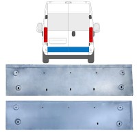 Opravný plech zadních dveří na Opel Movano 2021-2026 / Levá+Pravá 16514