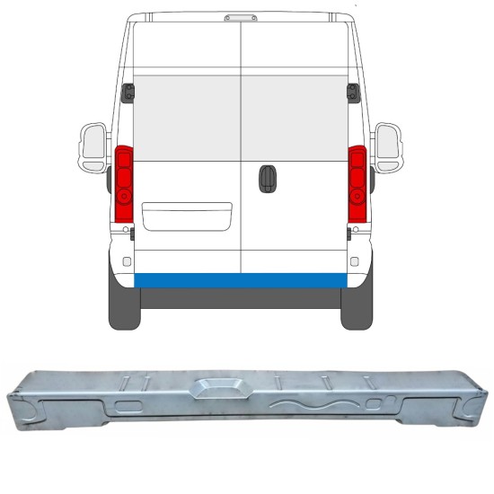 Zadní výztuha na Opel Movano 2021-2026 16872