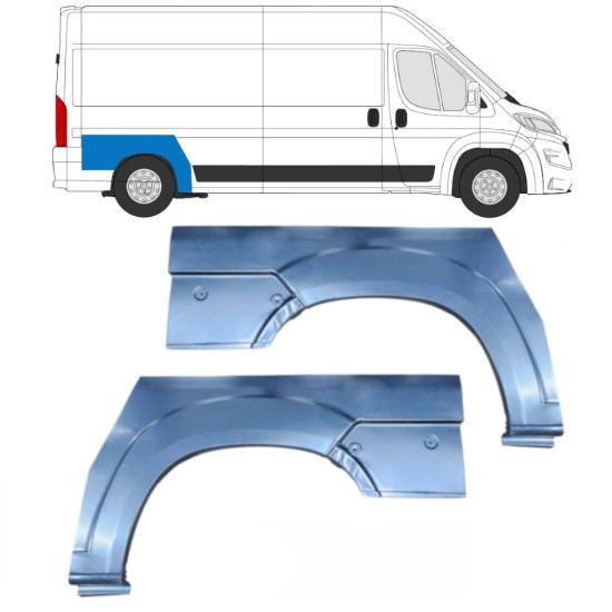 Lem zadního blatníku na Opel Movano 2021-2026 / Levá+Pravá 16440