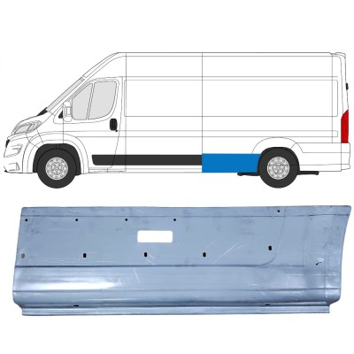 Lem zadního blatníku na Opel Movano 2021-2026 / Levá 16496