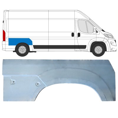 Lem zadního blatníku na Opel Movano 2021-2026 / Pravá 16961