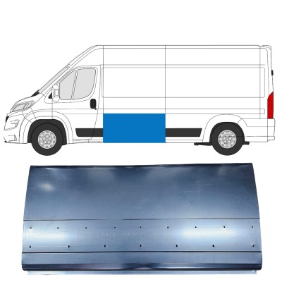 Opravný plech boku vysoký na Opel Movano 2021-2026 / Levá = Pravá (symetrická) 16481