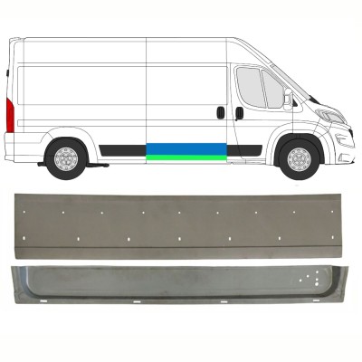 Opravný plech posuvných dveří na Opel Movano 2021-2026 / Pravá 16463