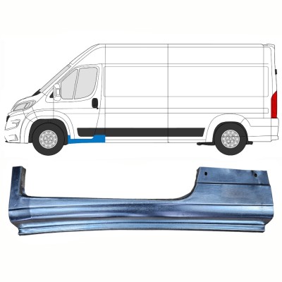 Opravný plech prahu předních dveří na Opel Movano 2021-2026 / Levá 16420