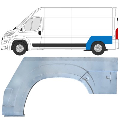 Lem zadního blatníku na Opel Movano 2021-2026 / Levá 16952