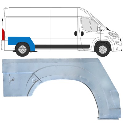 Lem zadního blatníku na Opel Movano 2021-2026 / Pravá 16951