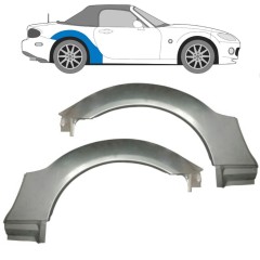 Lem zadního blatníku na Mazda MX-5 2005-2015 / Levá+Pravá / Sada 16145