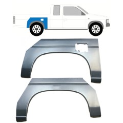 Lem zadního blatníku na Nissan Pickup D21 1987-1997 / Levá+Pravá / Sada 9926