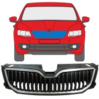 Chromová mřížka na Skoda Octavia III 2013-2017 9354