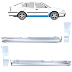 Kompletní práh + opravný plech předního blatníku na Skoda Octavia I 1996-2010 / Sada 11175
