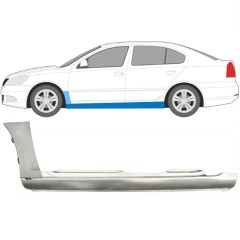Kompletní práh + opravný plech předního blatníku na Skoda Octavia II 2004-2013 / Levá / Sada 11177