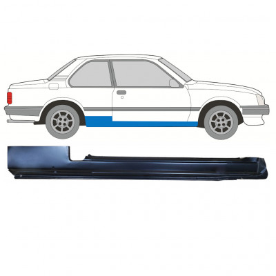 Opravný plech prahu na Opel Ascona / Vauxhall Cavalier 1981-1988 / Pravá 10979