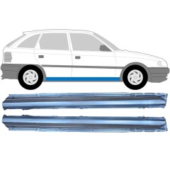 Kompletní práh na Opel Astra F 1991-2002 / Levá+Pravá / Sada 9447
