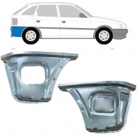 Opravný plech zadního rohu na Opel Astra F 1991-2002 / Levá+Pravá / Sada 11103