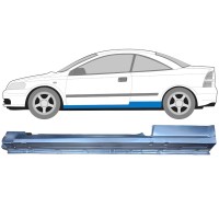 Kompletní práh na Opel Astra G 1998-2009 / Levá / COUPE 15963