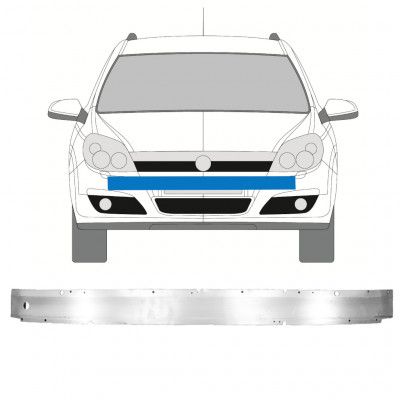 Výztuha předního nárazníku / Nosník na Opel Astra H 2003-2014 7563