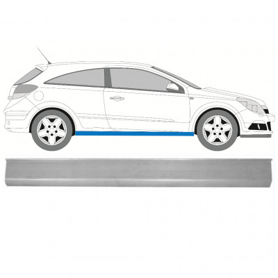 Opravný plech prahu na Opel Astra Gtc 2005-2011 / Pravá 7295