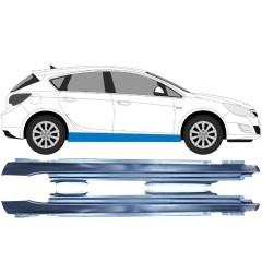 Kompletní práh na Opel Astra J 2009-2015 / Levá+Pravá / Sada 10566