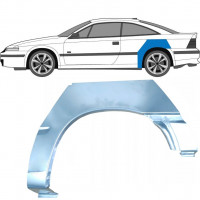 Lem zadního blatníku na Opel Calibra 1990-1997 / Levá 6356