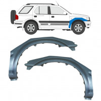 Opravný plech předního blatníku na Opel Frontera B 1999-2002 / Levá+Pravá / Sada 9994