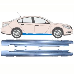 Kompletní práh na Opel Insignia 2008-2017 / Levá+Pravá / Sada 10342