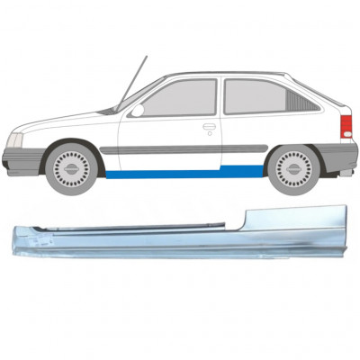 Opravný plech prahu na Opel Kadett 1984-1993 / Levá 6939