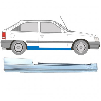 Opravný plech prahu na Opel Kadett 1984-1993 / Pravá 6938