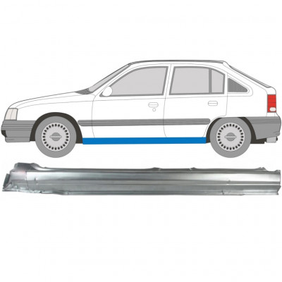 Opravný plech prahu na Opel Kadett 1984-1993 / Levá 7911