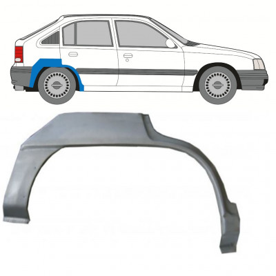 Lem zadního blatníku na Opel Kadett 1984-1993 / Pravá 7908