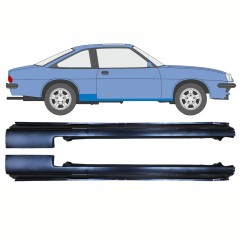 Kompletní práh na Opel Manta B 1975-1988 / Levá+Pravá / Sada 11080