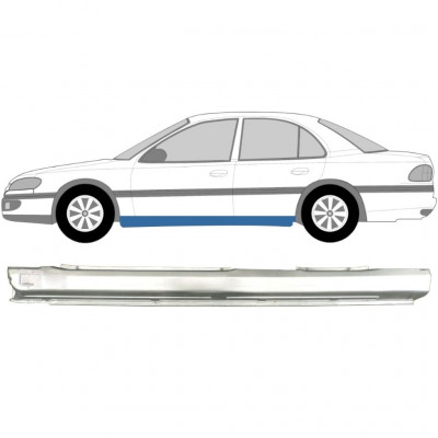 Opravný plech prahu na Opel Omega 1996-2003 / Levá 6909