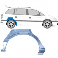 Lem zadního blatníku na Opel Zafira 1999-2005 / Pravá 6888