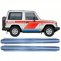 Opravný plech prahu na Mitsubishi Pajero 1982-1992 / Sada 11361