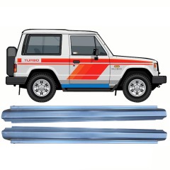 Opravný plech prahu na Mitsubishi Pajero 1982-1992 / Levá = Pravá (symetrická) / Sada 10362
