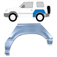 Lem zadního blatníku na Mitsubishi Pajero 1991-2001 / Levá 15126