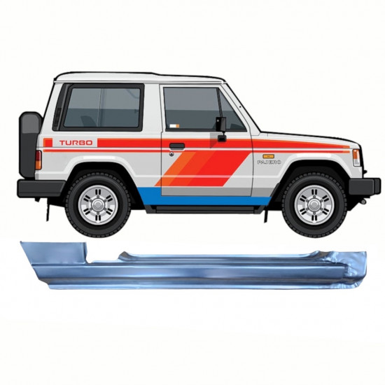 MITSUBISHI PAJERO 1982-1992 CELÝ OPRAVA PRAHU / PRÁVA