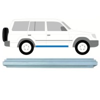 Opravný plech prahu na Mitsubishi Pajero 1991-2001 / Levá = Pravá (symetrická) 15999