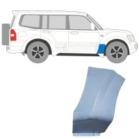 Opravný plech předního blatníku na Mitsubishi Pajero 1999-2006 / Pravá 16901