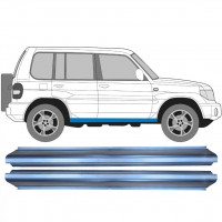 Opravný plech prahu na Mitsubishi Pajero Pinin 1998-2007 / Sada 11363