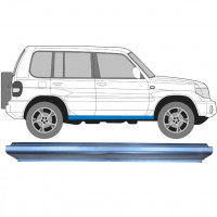 Opravný plech prahu na Mitsubishi Pajero Pinin 1998-2007 / Levá = Pravá (symetrická) 5125