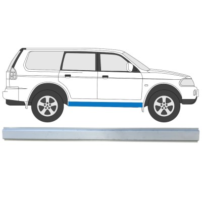 Opravný plech prahu vnitřní na Mitsubishi Pajero Sport 1996-2008 / Levá = Pravá (symetrická) 14871