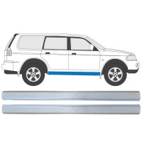 Opravný plech prahu vnitřní na Mitsubishi Pajero Sport 1996-2008 / Levá+Pravá / Sada 14872