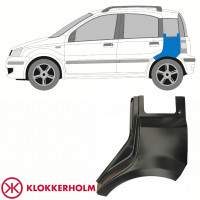 Lem zadního blatníku na Fiat Panda 2003-2012 / Levá 10752